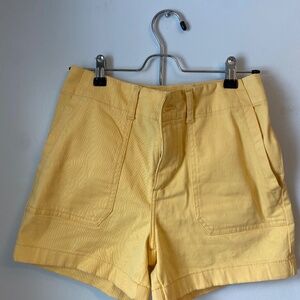 Bagatelle Collection New York‎ Womens Shorts Size 2 Casual Yellow